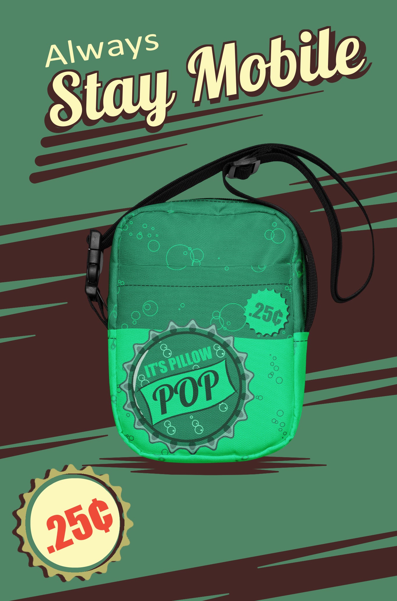 It's Pillow Pop Utility Crossbody Bag