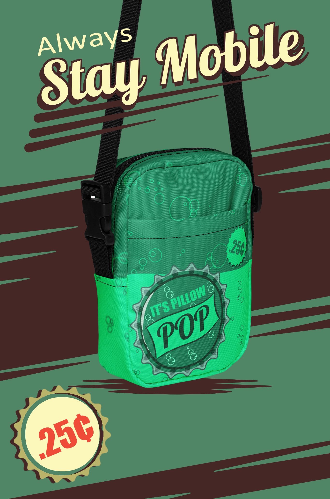 It's Pillow Pop Utility Crossbody Bag