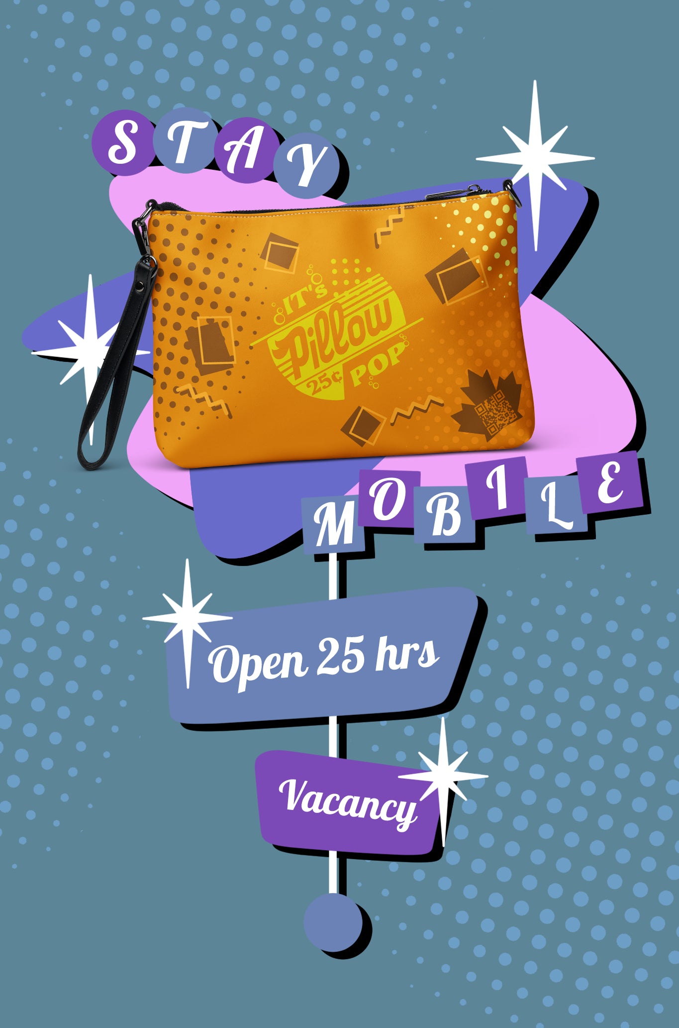 Orange Pop Crossbody bag
